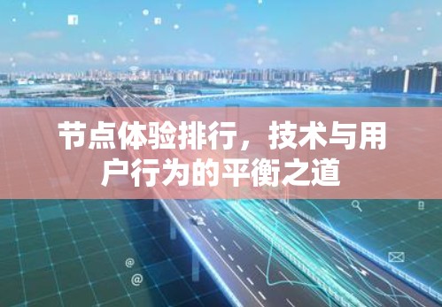 节点体验排行,技术与用户行为的平衡之道