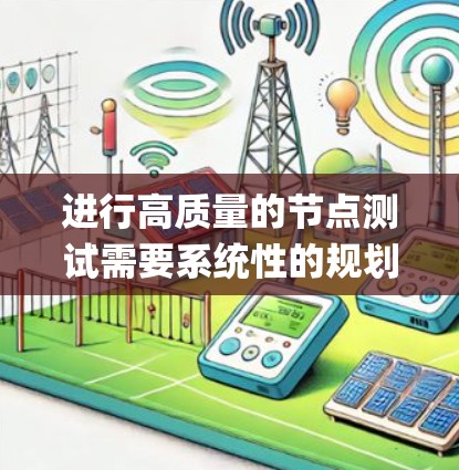 进行高质量的节点测试需要系统性的规划和细致的操作。以下是一个结构清晰、step-by-step 的指南,帮助您顺利完成高质量的节点测试