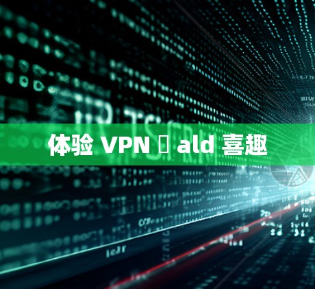 体验 VPN 崱 ald 喜趣