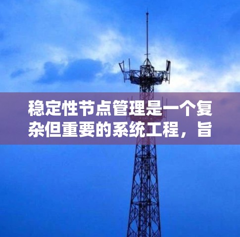 稳定性节点管理是一个复杂但重要的系统工程,旨在确保电力系统在面对各种潜在问题时能够保持稳定运行。以下是该领域的主要方面 稳定性节点管理是一个复杂但重要的系统工程,旨在确保电力系统在面对各种潜在问题时能够保持稳定运行。以下是该领域的主要方面