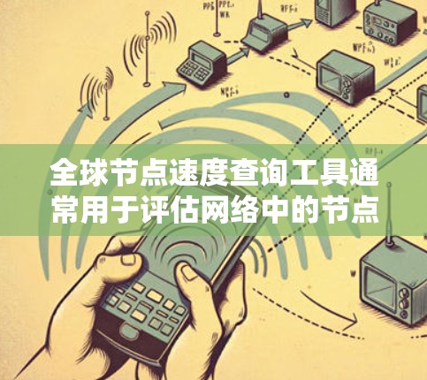 全球节点速度查询工具通常用于评估网络中的节点速度，帮助确定网络的性能和稳定性。以下是关于这个工具的详细解释