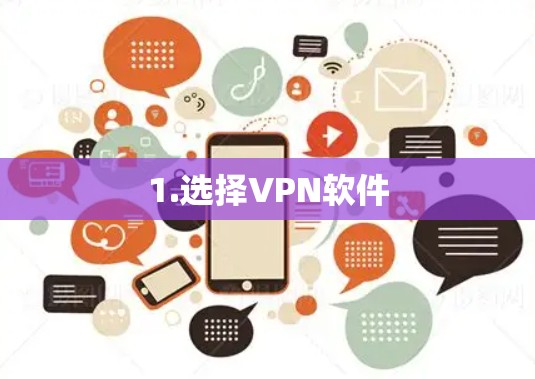 1.选择<strong>VPN软件</strong>