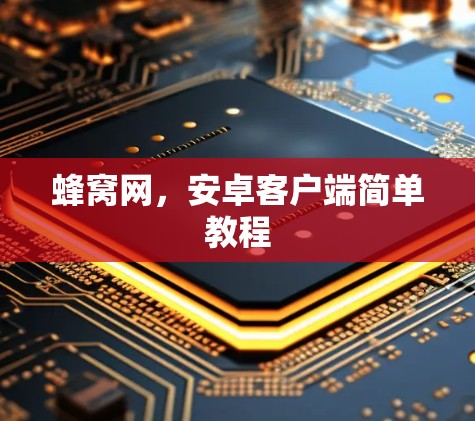 蜂窝网,安卓客户端简单教程