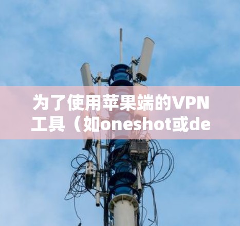 为了使用苹果端的VPN工具（如oneshot或decimal）您可以按照以下步骤操作