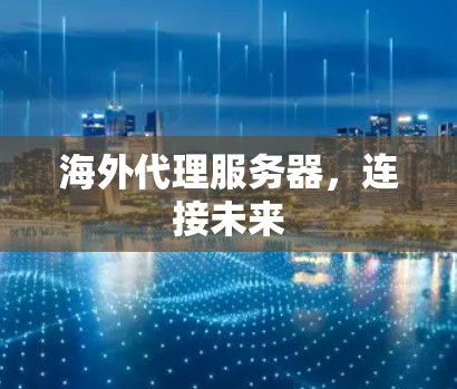 海外代理服务器,连接未来